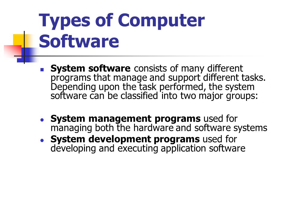 Why are there different types of Information System?